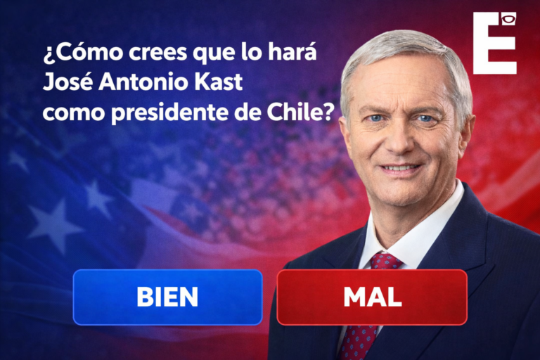 [ENCUESTA] ¿Cómo crees que lo hará José Antonio Kast como presidente de Chile?