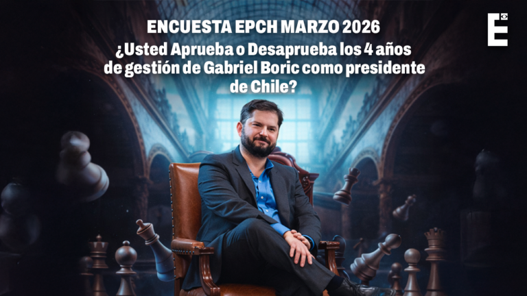 [ENCUESTA EPCH FINAL] ¿Usted Aprueba o Desaprueba los 4 años gestión de Gabriel Boric como presidente de Chile?